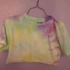 Dye crop top